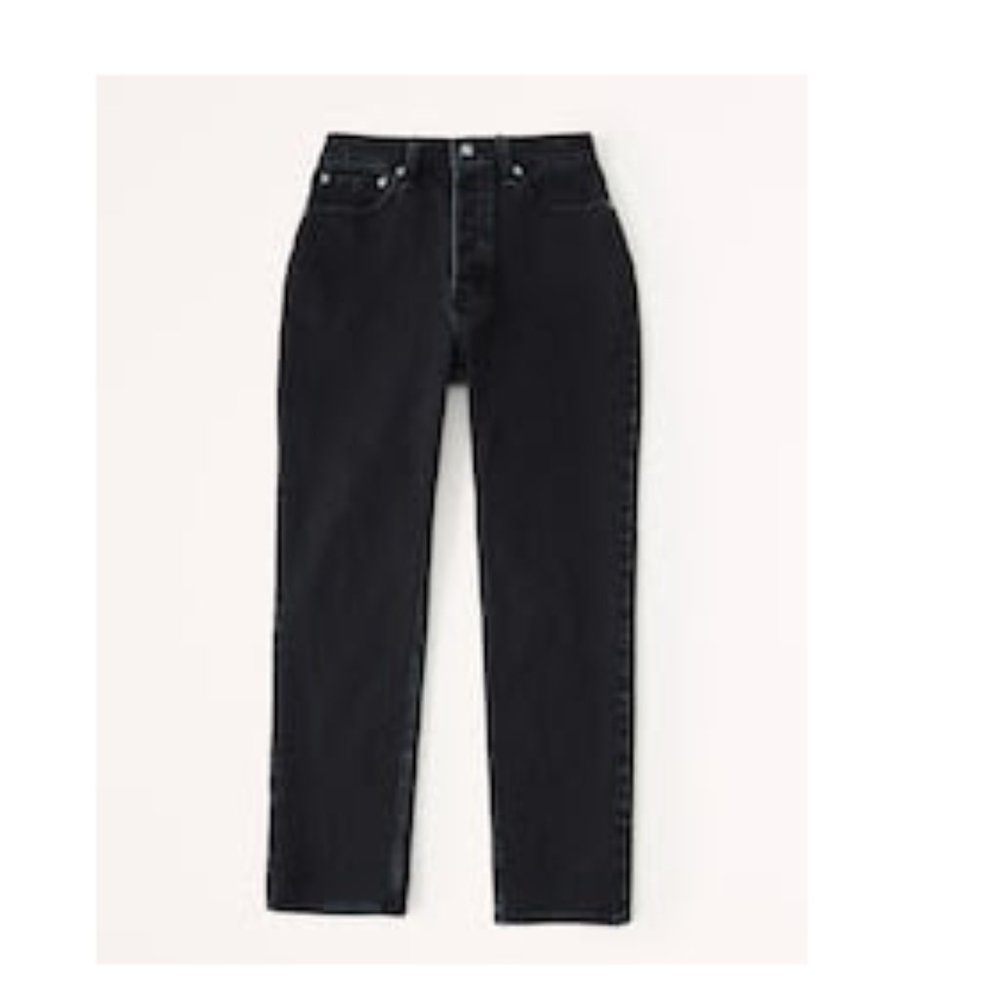 Abercrombie - Curve Love High Rise Dad Jean